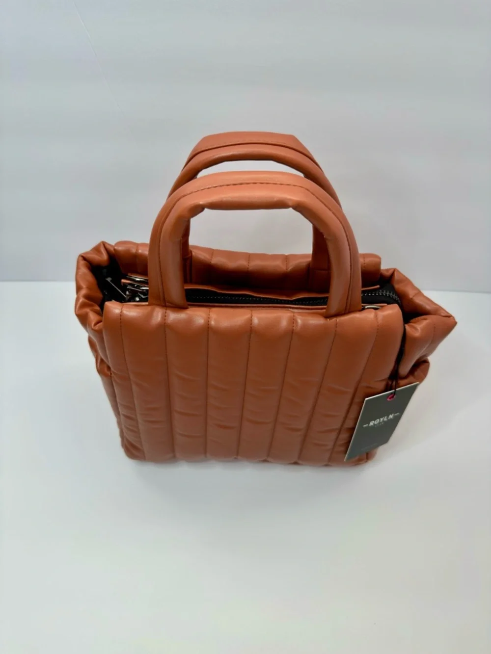 Think Royln Luxe Tote Saddle - Brand New Sealed - NYC Designer Bag”